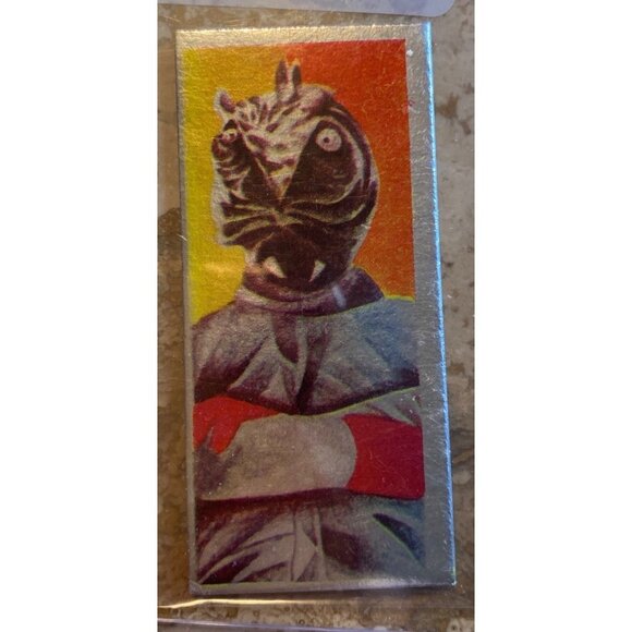 Vintage Japanese Kaiju Trading Card Featuring Iconic Monster Art Protective Slee - Picture 1 of 4